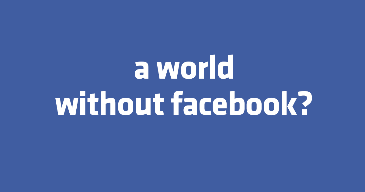 social marketing without facebook