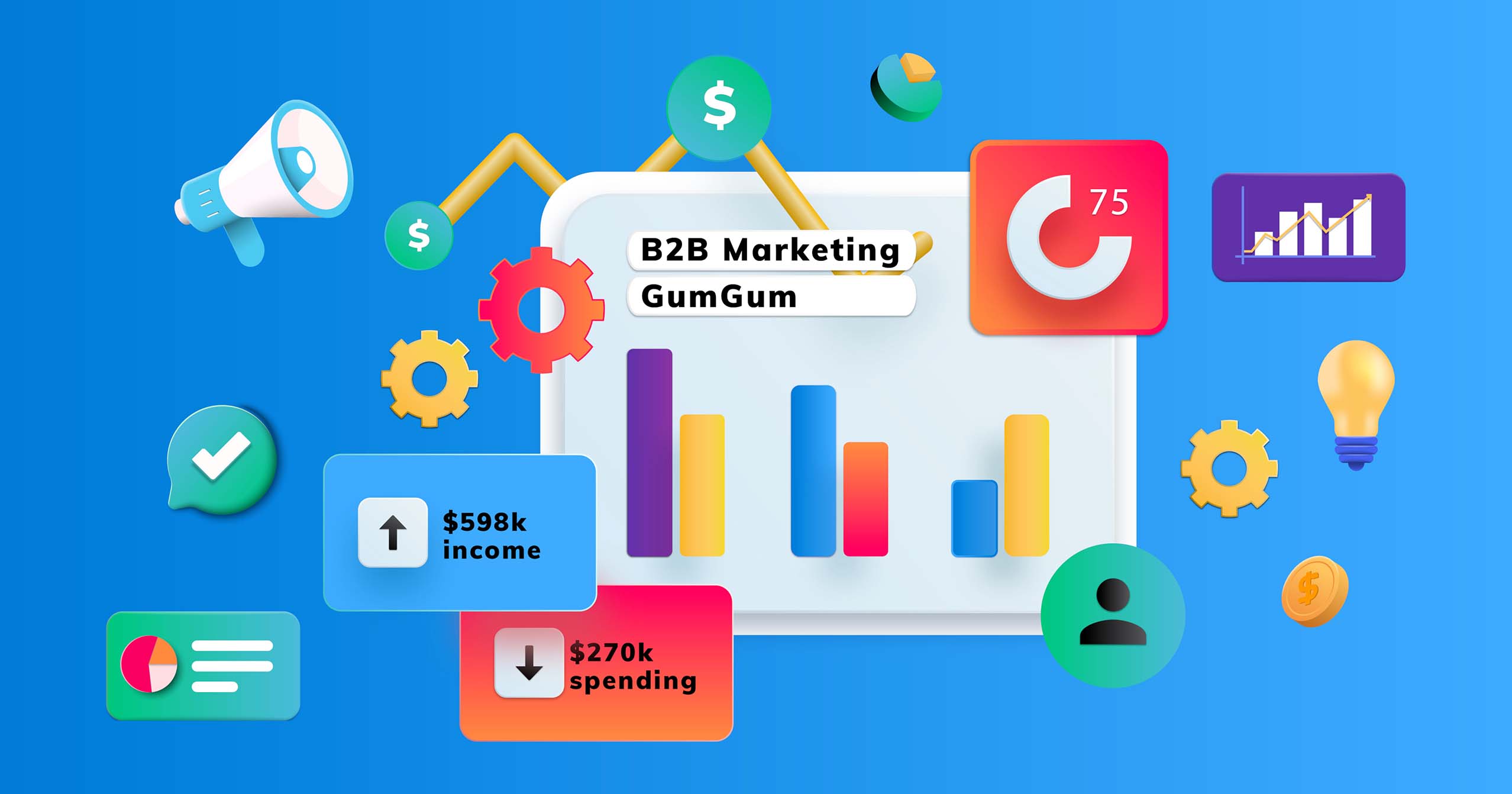 Illustration of Top Tips to Drive Success from Your B2B Ad Spend